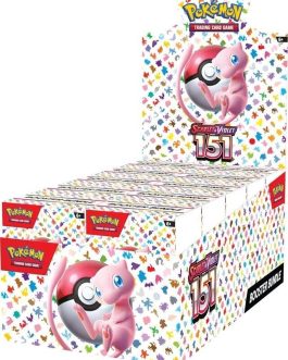 151 Booster Bundle Display – SV: Scarlet & Violet 151 (MEW)