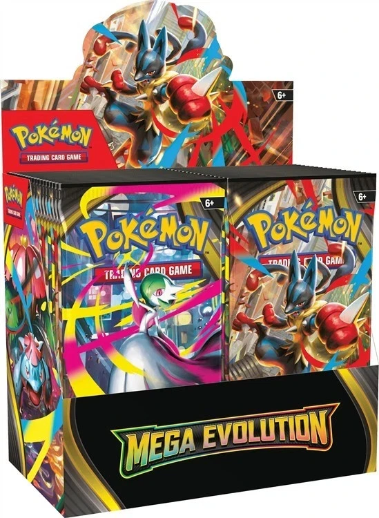 Pokemon TCG Mega Evolution ENHANCED BOOSTER BOX Factory Sealed 36 Packs + Promo