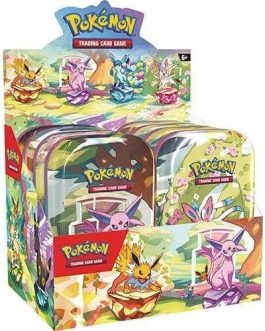 Prismatic Evolutions Mini Tin