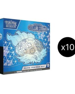 Stellar Crown Elite Trainer Box Case – SV07: Stellar Crown (SCR)