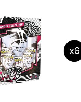 White Flare Binder Collection Case – SV